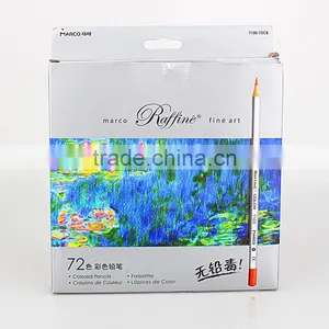 Non-Toxic Marco 72pcs Lapis De Cor Professional Lead Painting Colored Pencils thumbnail-5