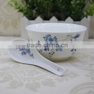 Factory Direct Sale Porcelain Soup Bowl,rice Bowl,bowl With Spoon,japanese Ramen Bowl thumbnail-1