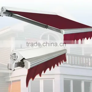 2017 Top Sale Trade Assurance Cheap Rooftop Aluminum Balcony Commercial Awning thumbnail-1