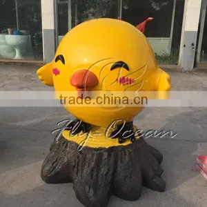 FO-FS05 Fiberglass Chicken Sculpture thumbnail-2