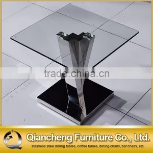 Mirrored Glass Corner Table Side Table Indian Design Sideboard thumbnail-1