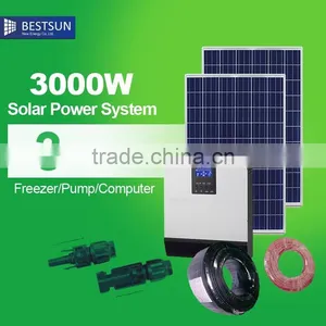 BESTSUN Most Popular 3kw High Efficiency 3KW Off Grid Solar Power System Home Price High With Best Quality thumbnail-6