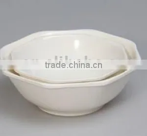 Melamine Octagonal Bowl thumbnail-1