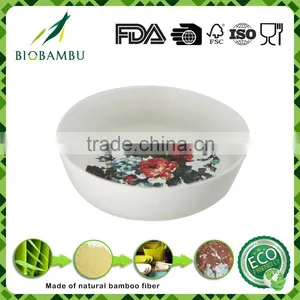 Biodegradable Ecological Wholesale Bamboo Fiber Dinnerware Sets thumbnail-3