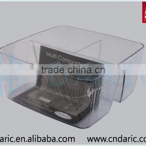 Square Shape Fridge Storage Box With 3 Girds thumbnail-1