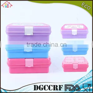 NBRSC Kids Lunch Box Bread Sandwich Keeper Snack Plastic Container Reuseable Container thumbnail-2
