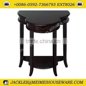 Semi-circle Antique Wooden Coffee Table thumbnail-1
