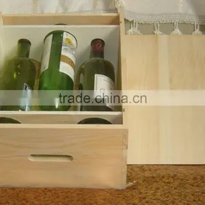 Natural Handmade Pine Box for Storage thumbnail-3