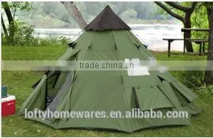 China 2017 Hot Selling Big Camping Bell Rock Indian Teepee Camping Tent thumbnail-6