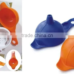 3 in 1 Plastic Kitchen Funnel thumbnail-1