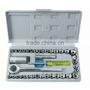 High Quality 40 Pcs Socket Wrench Set Tool / Repair Kit thumbnail-2