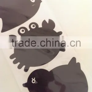 Cute Hippo, Fish, Crab, Duck Design Decorative Chalkboard Label for Glass Bottle, Chalkboard Label Sticker thumbnail-5