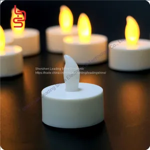 Air Control Blow on off Warm White Color Changing Cr2032 Operated Led Tea Light Wedding Decoration thumbnail-5