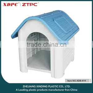 Outdoor Plastic Dog House With Window thumbnail-1