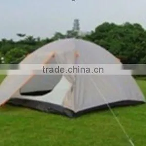 1 Person Folding White Camp Tent thumbnail-1