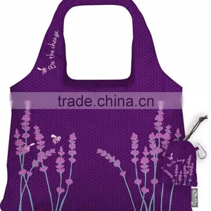 New Design Wholesale Eco Friendly Grocery Folding Bags Reusable Shopping Shoulder Bag thumbnail-4