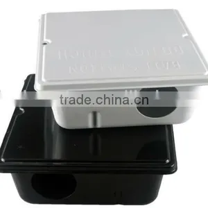Black Metal Rodent Bait Station SX-5011 thumbnail-4