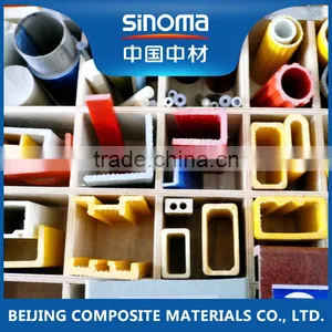 Customized FRP GRP Fiberglass Pultruded Profile for Different Sizes thumbnail-1
