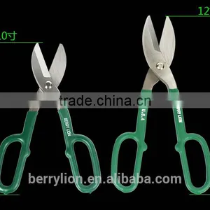 Berrylion USA Type Tin Snips 300mm CR-V Sharp Tin Snips thumbnail-1