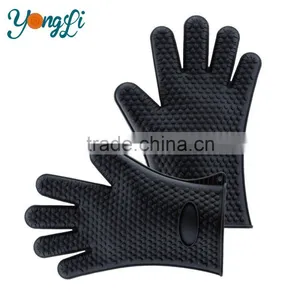 Barbecue Tools Set - Non-Stick Grill Mats - BBQ Brush - Tongs - Meat Claws - Silicone Heat Resistant Grilling Gloves thumbnail-2