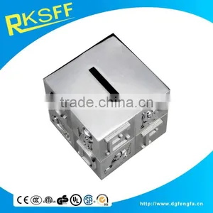 Cube Silver Alphabet and Animal Money Bank/coin Bank Box for Kid Christmas Gift thumbnail-5