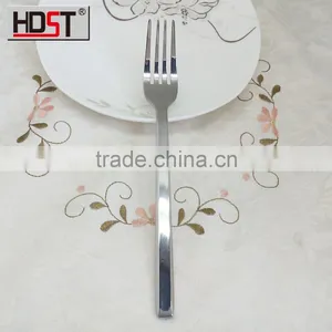 2015 New Design High Food Grade Flatware; Long Handle South American Popular Stainless Steel Cutlery Service for 24 People; thumbnail-3