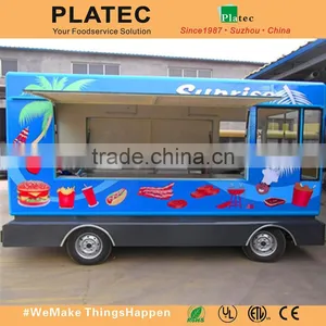 Pop Cross Streets for Selling Breakfast ,fast Food and Others ,mobile Food Bus thumbnail-5
