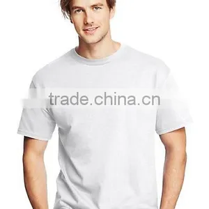 Wholesale Custom Fashion Men's ComfortSoft Crewneck Man to Man Plain T-Shirt thumbnail-4