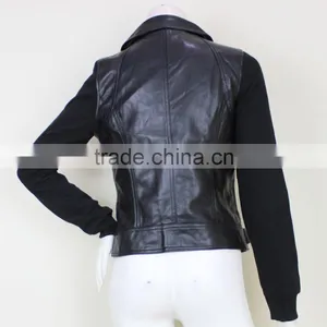 2016 New Arrival PU Jacket,fashion Jacket,lady Jacket. thumbnail-5