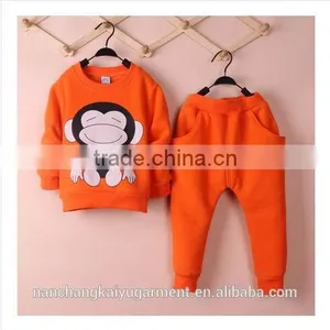 Fashion 2014 Children Cartoon Print Clothing Sets thumbnail-1