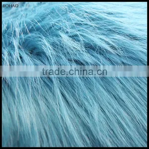 Factory Outlet Environmental High Quality Artificial Fox Fur Fabric thumbnail-3