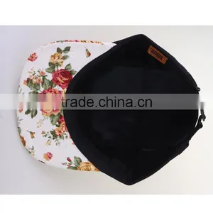 Custom Logo Wholesale Design Your Own 5 Panel Hat Cap/Blank Wholesale 5 Panel Hats/Leather Strap 5 Panel Hats thumbnail-5