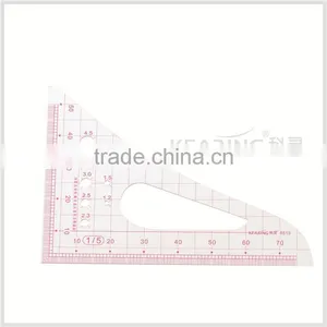 Kearing High Quality 1.2mm Thickness Scale Rulers Sandwich Printing Plastic Rulers1:5 #8515 thumbnail-1