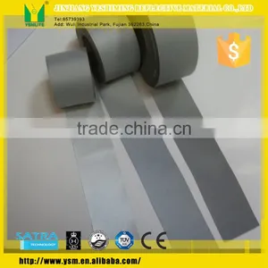 Wholesale China Merchandise 100% Polyester Silver Reflective Caution Tape thumbnail-1