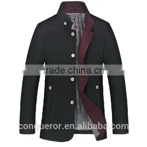 Wool Winter Coat Made to Measure Men Overcoat BCZ016 thumbnail-2