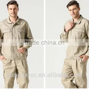 High Quality 100% Cotton/cotton Poly Blended Worker Uniform thumbnail-3