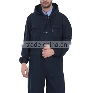Comfortable Navy Blue Winter Working Coverall In Workwear thumbnail-2