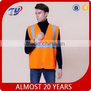 EN471 Class 2 Yellow /Orange High Viz Waistcoat thumbnail-1