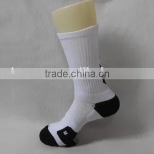 Wholesale Knitted Irregular Men Elite Custom Sports Socks thumbnail-2