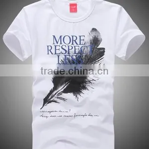 Men t Shirt, Short Sleeve, 100% Cotton, Sreen Printing,160GSM thumbnail-2