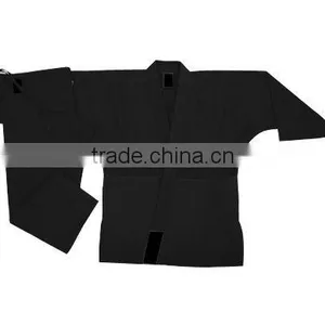 Black Judo Uniforms 450 Grm Medium Weight thumbnail-1