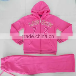 Ladies Fleece Tracksuit Ready Goods thumbnail-3