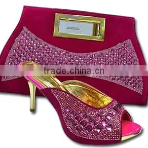 Shanghai Bestway Genuine Leather Italian Matching Shoes and Bags Women thumbnail-1