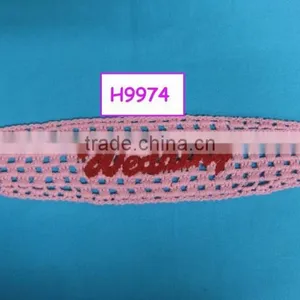 Hot Sale Machine Crochet Lady's Hairband With Letter thumbnail-1