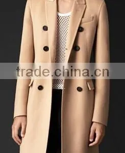 2014 Men Coat Fashion Men Handsome Feeling Wool Material thumbnail-1