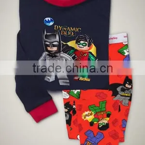 Boys 2pcs Long Sleeve Pajamas Sets Kids Fashion Sleepwears Baby Cotton Nightgown thumbnail-1