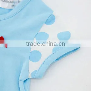 2017 Wholesale Baby Girl t Shirt Organic Cotton Baby t Shirt Blank thumbnail-3