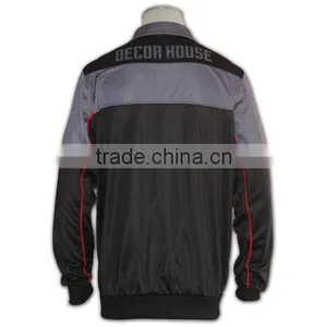 2016 Outdoor Custom Cheap Lightweight Black Windbreaker Jacket thumbnail-3
