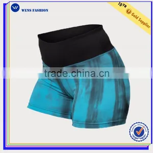 Gym Shorts Hotpants High Waisted Shorts Sublimation Shorts Sexy For Women thumbnail-1
