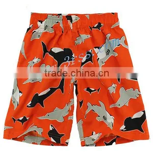 Boy Beach Shorts Cute Fish Design Board thumbnail-1